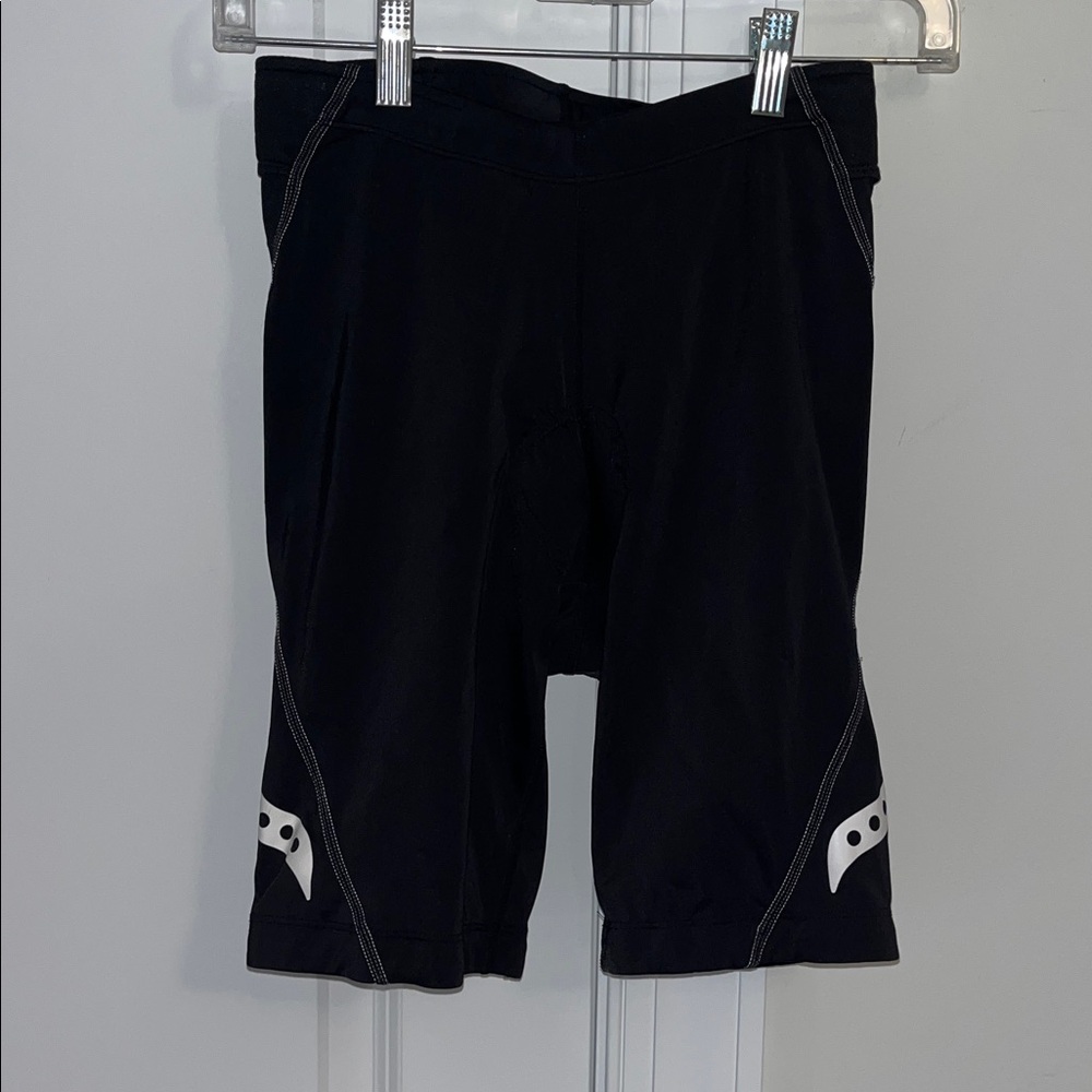 Saucony marathon Thermal stretch Running Shorts Tri Triathlon Mens M